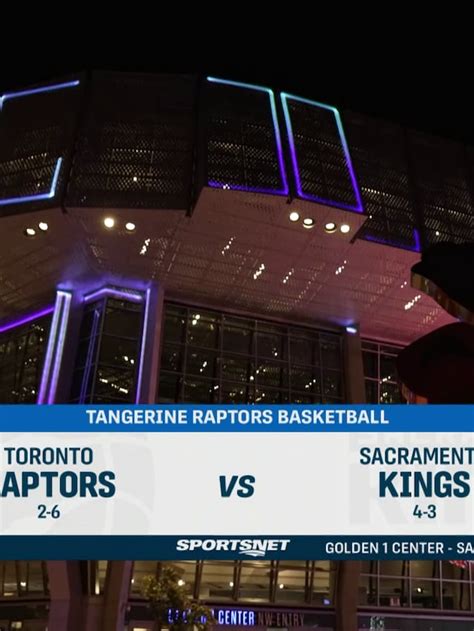 raptors game tonight time|Toronto Raptors vs. Sacramento Kings: Live score, .